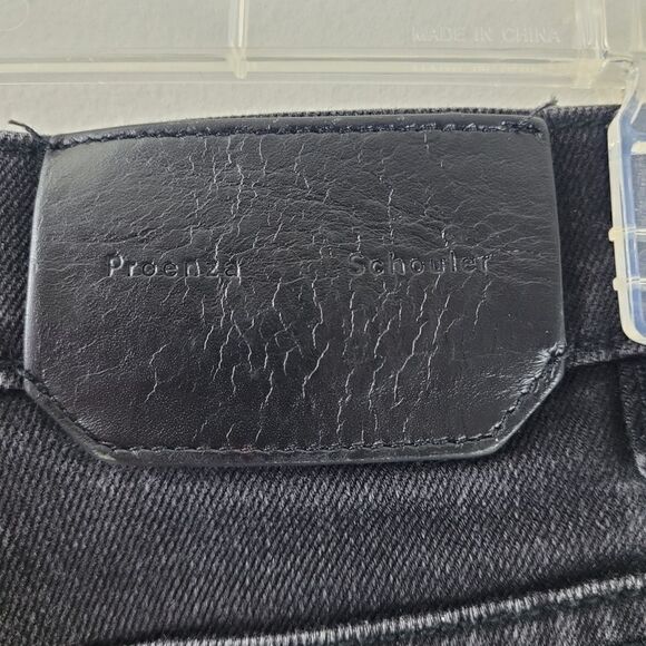 PROENZA SCHOULER midrise bootcut black jeans - Picture 12 of 13